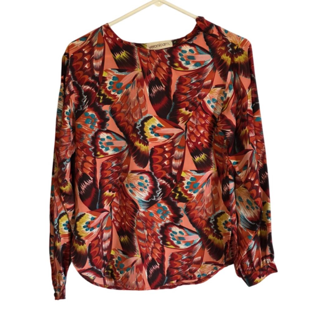 EUC Veronica M Long Sleeve Blouse